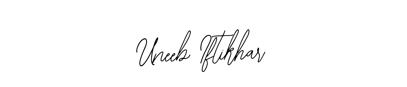 Make a beautiful signature design for name Uneeb Iftikhar. With this signature (Bearetta-2O07w) style, you can create a handwritten signature for free. Uneeb Iftikhar signature style 12 images and pictures png