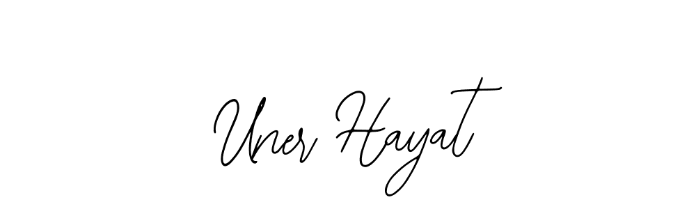 See photos of Uner Hayat official signature by Spectra . Check more albums & portfolios. Read reviews & check more about Bearetta-2O07w font. Uner Hayat signature style 12 images and pictures png
