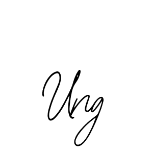 Ung stylish signature style. Best Handwritten Sign (Bearetta-2O07w) for my name. Handwritten Signature Collection Ideas for my name Ung. Ung signature style 12 images and pictures png