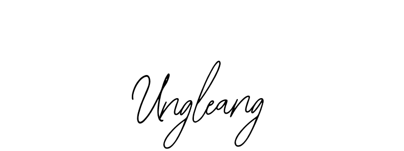 Ungleang stylish signature style. Best Handwritten Sign (Bearetta-2O07w) for my name. Handwritten Signature Collection Ideas for my name Ungleang. Ungleang signature style 12 images and pictures png