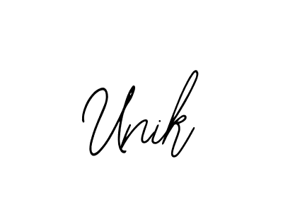Also You can easily find your signature by using the search form. We will create Unik name handwritten signature images for you free of cost using Bearetta-2O07w sign style. Unik signature style 12 images and pictures png