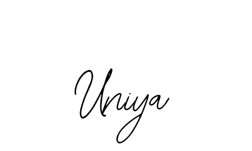 How to Draw Uniya signature style? Bearetta-2O07w is a latest design signature styles for name Uniya. Uniya signature style 12 images and pictures png