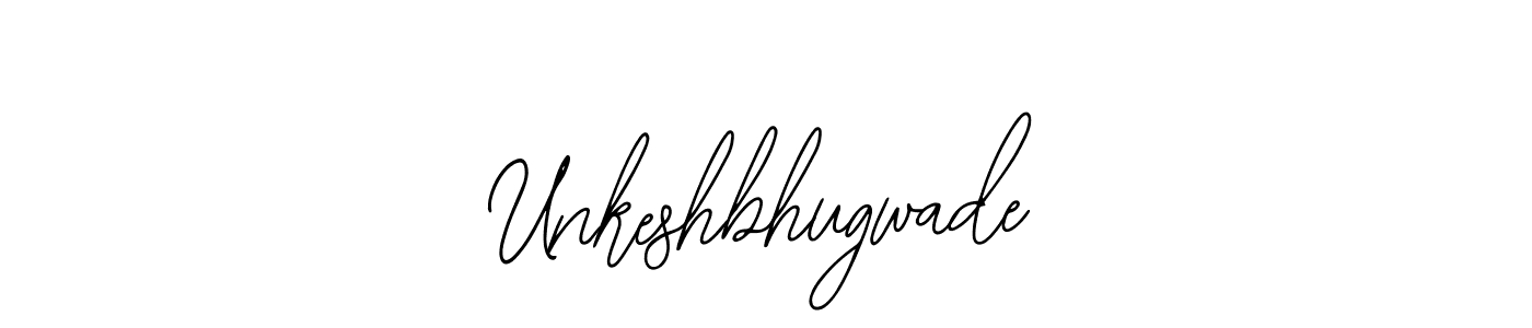 Similarly Bearetta-2O07w is the best handwritten signature design. Signature creator online .You can use it as an online autograph creator for name Unkeshbhugwade. Unkeshbhugwade signature style 12 images and pictures png