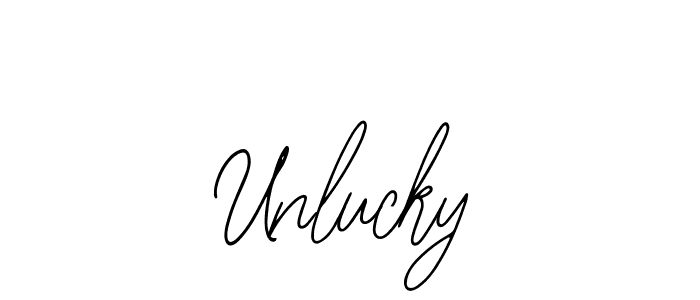 You can use this online signature creator to create a handwritten signature for the name Unlucky. This is the best online autograph maker. Unlucky signature style 12 images and pictures png