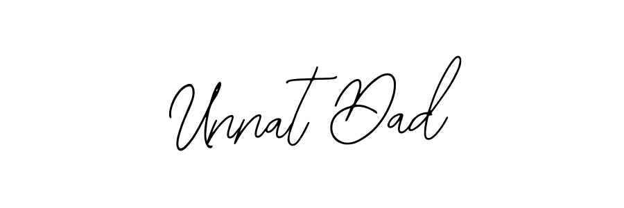 if you are searching for the best signature style for your name Unnat Dad. so please give up your signature search. here we have designed multiple signature styles  using Bearetta-2O07w. Unnat Dad signature style 12 images and pictures png