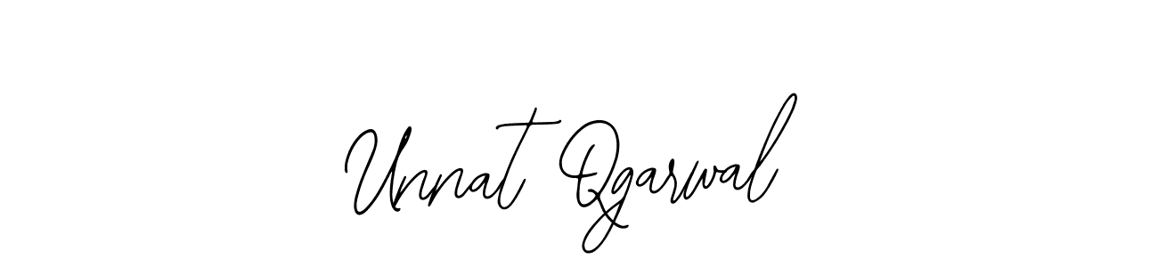 Make a beautiful signature design for name Unnat Qgarwal. With this signature (Bearetta-2O07w) style, you can create a handwritten signature for free. Unnat Qgarwal signature style 12 images and pictures png