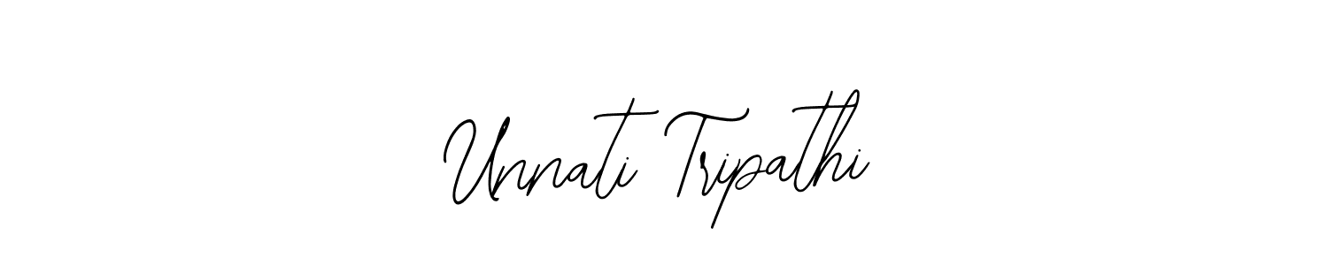 Use a signature maker to create a handwritten signature online. With this signature software, you can design (Bearetta-2O07w) your own signature for name Unnati Tripathi. Unnati Tripathi signature style 12 images and pictures png