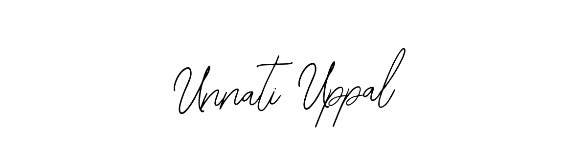 if you are searching for the best signature style for your name Unnati Uppal. so please give up your signature search. here we have designed multiple signature styles  using Bearetta-2O07w. Unnati Uppal signature style 12 images and pictures png