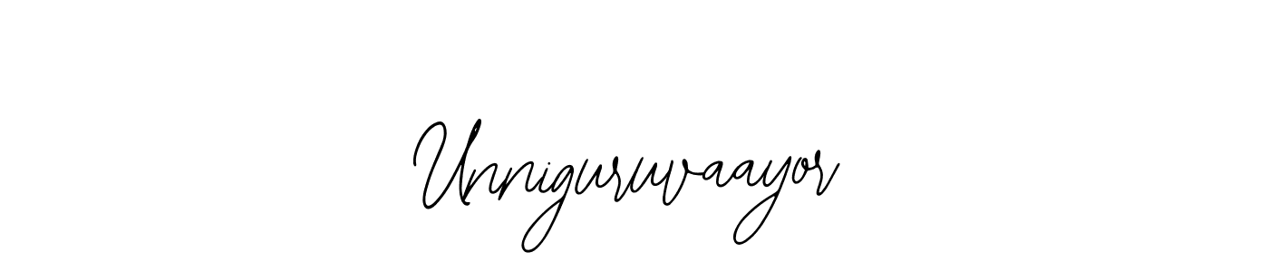 Also You can easily find your signature by using the search form. We will create Unniguruvaayor name handwritten signature images for you free of cost using Bearetta-2O07w sign style. Unniguruvaayor signature style 12 images and pictures png