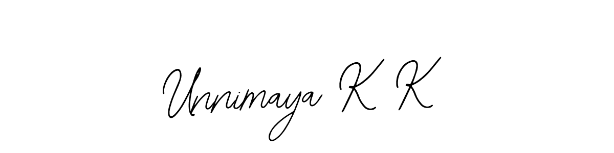 Here are the top 10 professional signature styles for the name Unnimaya K K. These are the best autograph styles you can use for your name. Unnimaya K K signature style 12 images and pictures png