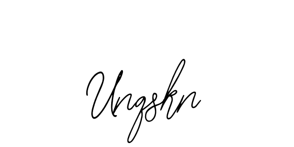 This is the best signature style for the Unqskn name. Also you like these signature font (Bearetta-2O07w). Mix name signature. Unqskn signature style 12 images and pictures png