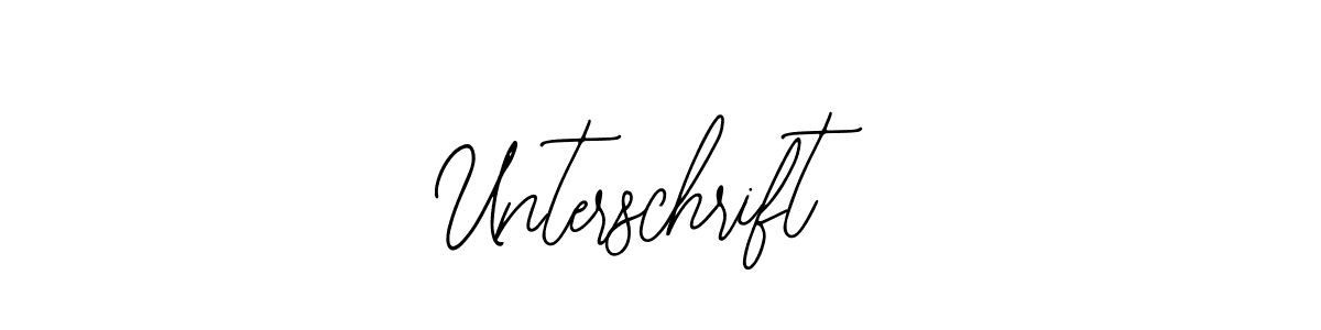 How to make Unterschrift name signature. Use Bearetta-2O07w style for creating short signs online. This is the latest handwritten sign. Unterschrift signature style 12 images and pictures png