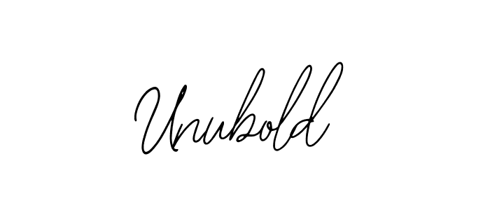 Similarly Bearetta-2O07w is the best handwritten signature design. Signature creator online .You can use it as an online autograph creator for name Unubold. Unubold signature style 12 images and pictures png