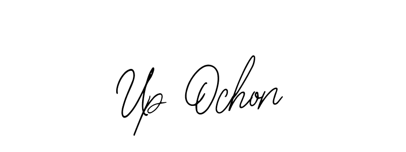 if you are searching for the best signature style for your name Up Ochon. so please give up your signature search. here we have designed multiple signature styles  using Bearetta-2O07w. Up Ochon signature style 12 images and pictures png