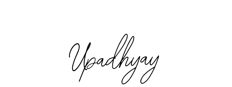 How to make Upadhyay name signature. Use Bearetta-2O07w style for creating short signs online. This is the latest handwritten sign. Upadhyay signature style 12 images and pictures png