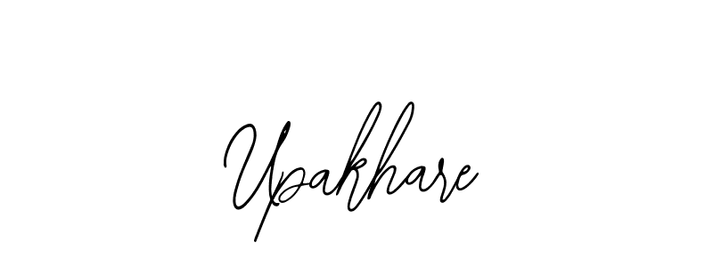 if you are searching for the best signature style for your name Upakhare. so please give up your signature search. here we have designed multiple signature styles  using Bearetta-2O07w. Upakhare signature style 12 images and pictures png