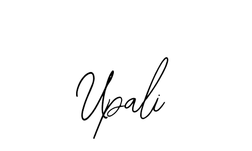 if you are searching for the best signature style for your name Upali. so please give up your signature search. here we have designed multiple signature styles  using Bearetta-2O07w. Upali signature style 12 images and pictures png