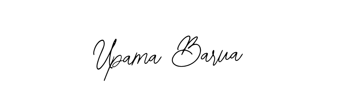 Upama Barua stylish signature style. Best Handwritten Sign (Bearetta-2O07w) for my name. Handwritten Signature Collection Ideas for my name Upama Barua. Upama Barua signature style 12 images and pictures png