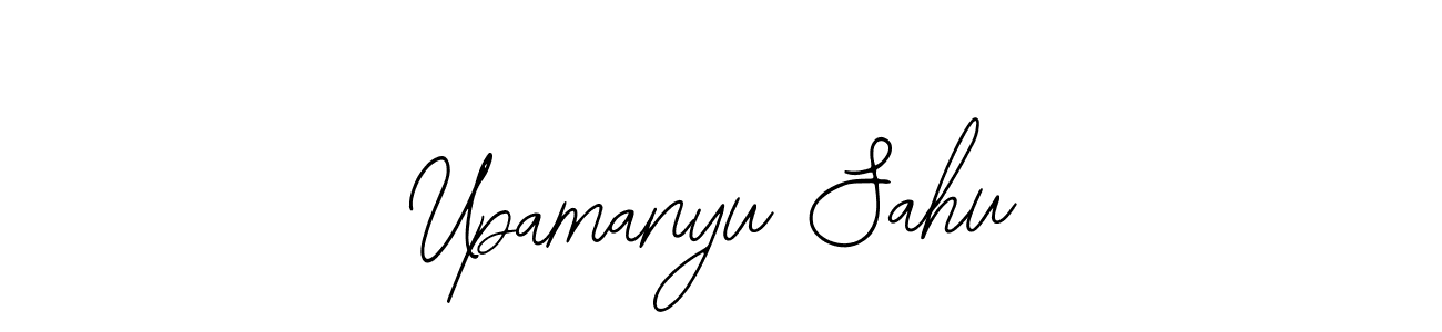 Design your own signature with our free online signature maker. With this signature software, you can create a handwritten (Bearetta-2O07w) signature for name Upamanyu Sahu. Upamanyu Sahu signature style 12 images and pictures png