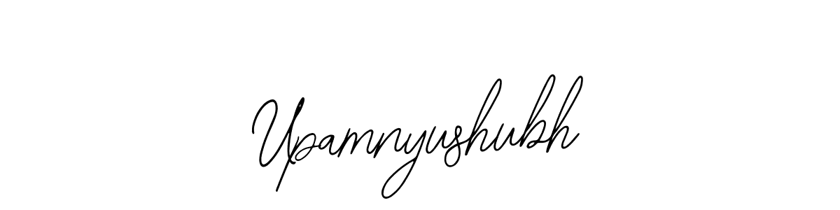 Best and Professional Signature Style for Upamnyushubh. Bearetta-2O07w Best Signature Style Collection. Upamnyushubh signature style 12 images and pictures png