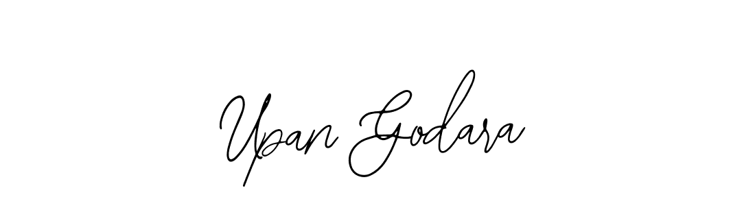 How to make Upan Godara signature? Bearetta-2O07w is a professional autograph style. Create handwritten signature for Upan Godara name. Upan Godara signature style 12 images and pictures png