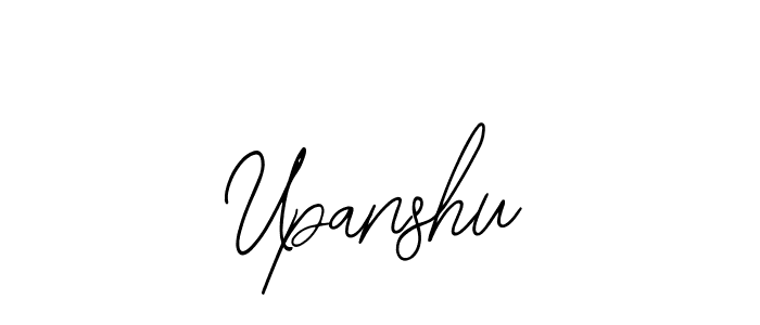You should practise on your own different ways (Bearetta-2O07w) to write your name (Upanshu) in signature. don't let someone else do it for you. Upanshu signature style 12 images and pictures png