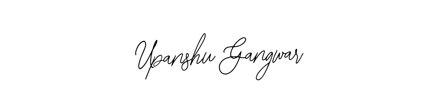 Create a beautiful signature design for name Upanshu Gangwar. With this signature (Bearetta-2O07w) fonts, you can make a handwritten signature for free. Upanshu Gangwar signature style 12 images and pictures png