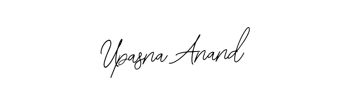 How to make Upasna Anand name signature. Use Bearetta-2O07w style for creating short signs online. This is the latest handwritten sign. Upasna Anand signature style 12 images and pictures png