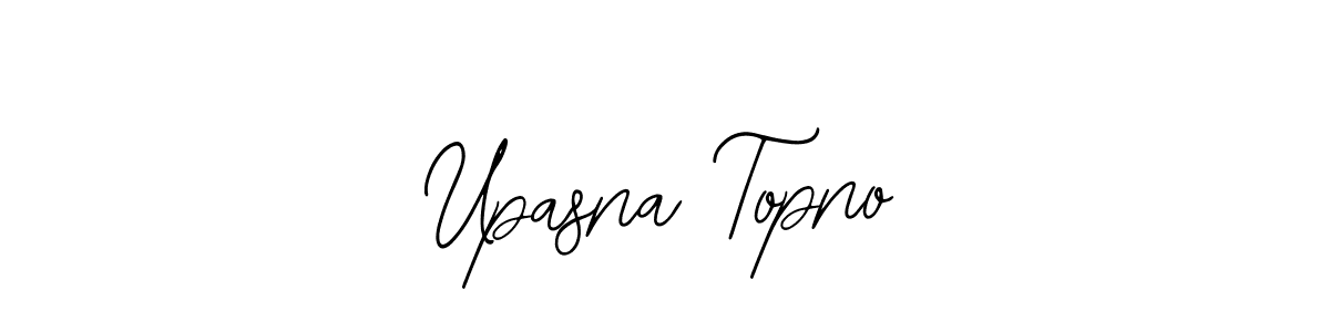 You should practise on your own different ways (Bearetta-2O07w) to write your name (Upasna Topno) in signature. don't let someone else do it for you. Upasna Topno signature style 12 images and pictures png