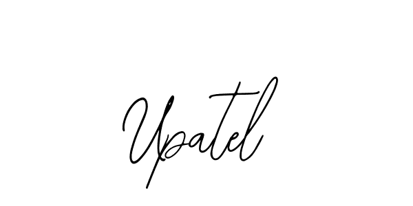 Use a signature maker to create a handwritten signature online. With this signature software, you can design (Bearetta-2O07w) your own signature for name Upatel. Upatel signature style 12 images and pictures png