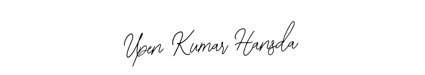 Also we have Upen Kumar Hansda name is the best signature style. Create professional handwritten signature collection using Bearetta-2O07w autograph style. Upen Kumar Hansda signature style 12 images and pictures png