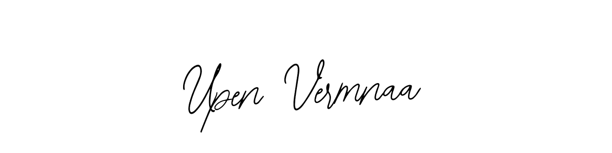 It looks lik you need a new signature style for name Upen Vermnaa. Design unique handwritten (Bearetta-2O07w) signature with our free signature maker in just a few clicks. Upen Vermnaa signature style 12 images and pictures png