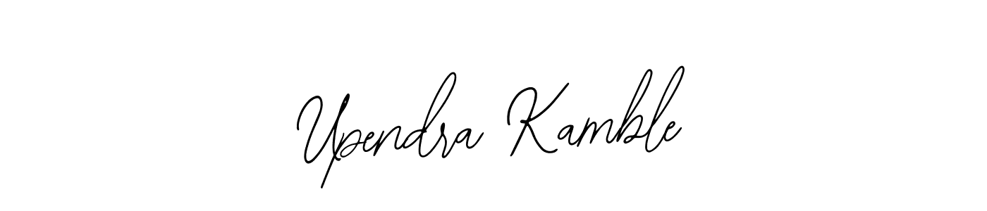 Upendra Kamble stylish signature style. Best Handwritten Sign (Bearetta-2O07w) for my name. Handwritten Signature Collection Ideas for my name Upendra Kamble. Upendra Kamble signature style 12 images and pictures png