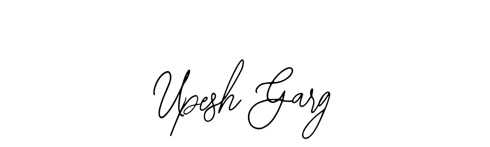 Also You can easily find your signature by using the search form. We will create Upesh Garg name handwritten signature images for you free of cost using Bearetta-2O07w sign style. Upesh Garg signature style 12 images and pictures png