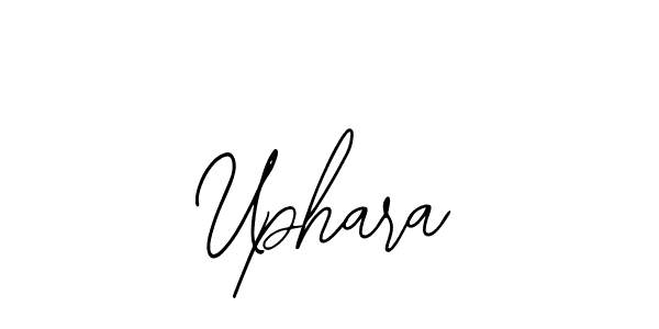The best way (Bearetta-2O07w) to make a short signature is to pick only two or three words in your name. The name Uphara include a total of six letters. For converting this name. Uphara signature style 12 images and pictures png