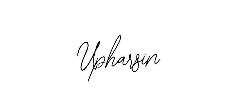 if you are searching for the best signature style for your name Upharsin. so please give up your signature search. here we have designed multiple signature styles  using Bearetta-2O07w. Upharsin signature style 12 images and pictures png