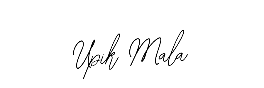 How to make Upik Mala signature? Bearetta-2O07w is a professional autograph style. Create handwritten signature for Upik Mala name. Upik Mala signature style 12 images and pictures png