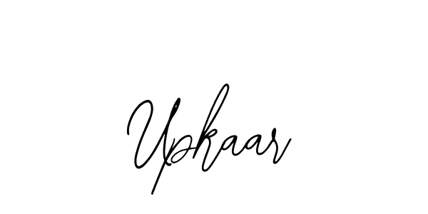 Use a signature maker to create a handwritten signature online. With this signature software, you can design (Bearetta-2O07w) your own signature for name Upkaar. Upkaar signature style 12 images and pictures png