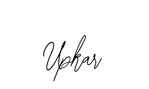 How to make Upkar signature? Bearetta-2O07w is a professional autograph style. Create handwritten signature for Upkar name. Upkar signature style 12 images and pictures png