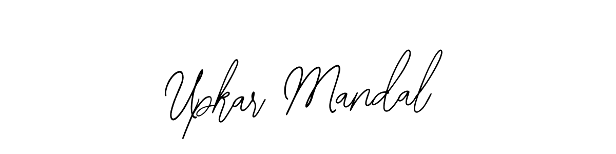 This is the best signature style for the Upkar Mandal name. Also you like these signature font (Bearetta-2O07w). Mix name signature. Upkar Mandal signature style 12 images and pictures png