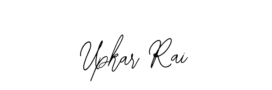 Design your own signature with our free online signature maker. With this signature software, you can create a handwritten (Bearetta-2O07w) signature for name Upkar Rai. Upkar Rai signature style 12 images and pictures png