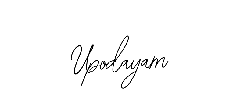 How to Draw Upodayam signature style? Bearetta-2O07w is a latest design signature styles for name Upodayam. Upodayam signature style 12 images and pictures png