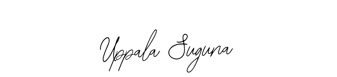 Uppala Suguna stylish signature style. Best Handwritten Sign (Bearetta-2O07w) for my name. Handwritten Signature Collection Ideas for my name Uppala Suguna. Uppala Suguna signature style 12 images and pictures png