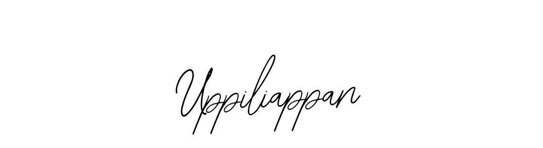 How to make Uppiliappan name signature. Use Bearetta-2O07w style for creating short signs online. This is the latest handwritten sign. Uppiliappan signature style 12 images and pictures png