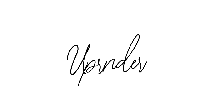 Uprnder stylish signature style. Best Handwritten Sign (Bearetta-2O07w) for my name. Handwritten Signature Collection Ideas for my name Uprnder. Uprnder signature style 12 images and pictures png