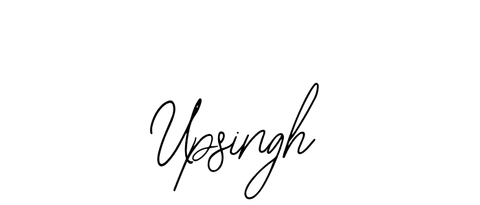 Design your own signature with our free online signature maker. With this signature software, you can create a handwritten (Bearetta-2O07w) signature for name Upsingh. Upsingh signature style 12 images and pictures png