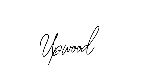 You should practise on your own different ways (Bearetta-2O07w) to write your name (Upwood) in signature. don't let someone else do it for you. Upwood signature style 12 images and pictures png