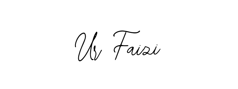 Design your own signature with our free online signature maker. With this signature software, you can create a handwritten (Bearetta-2O07w) signature for name Ur Faizi. Ur Faizi signature style 12 images and pictures png
