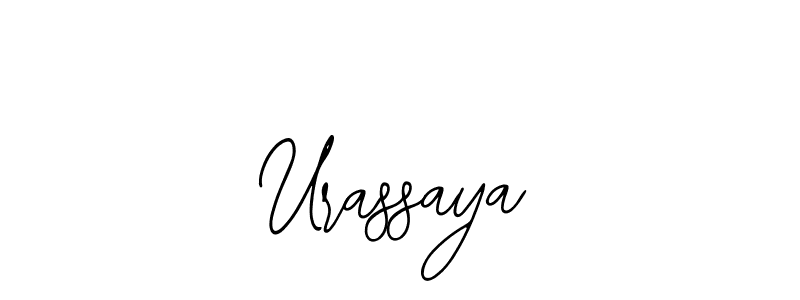 if you are searching for the best signature style for your name Urassaya. so please give up your signature search. here we have designed multiple signature styles  using Bearetta-2O07w. Urassaya signature style 12 images and pictures png