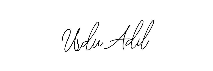 Best and Professional Signature Style for Urdu Adil. Bearetta-2O07w Best Signature Style Collection. Urdu Adil signature style 12 images and pictures png